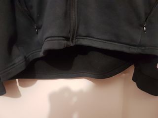 Sudadera PUMA negra mujer c/cremallera