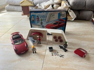 Playmobil Porsche: Coche y taller
