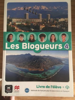 LES BLOGUEURS 4 A2.2 LIVRE (EPACK)