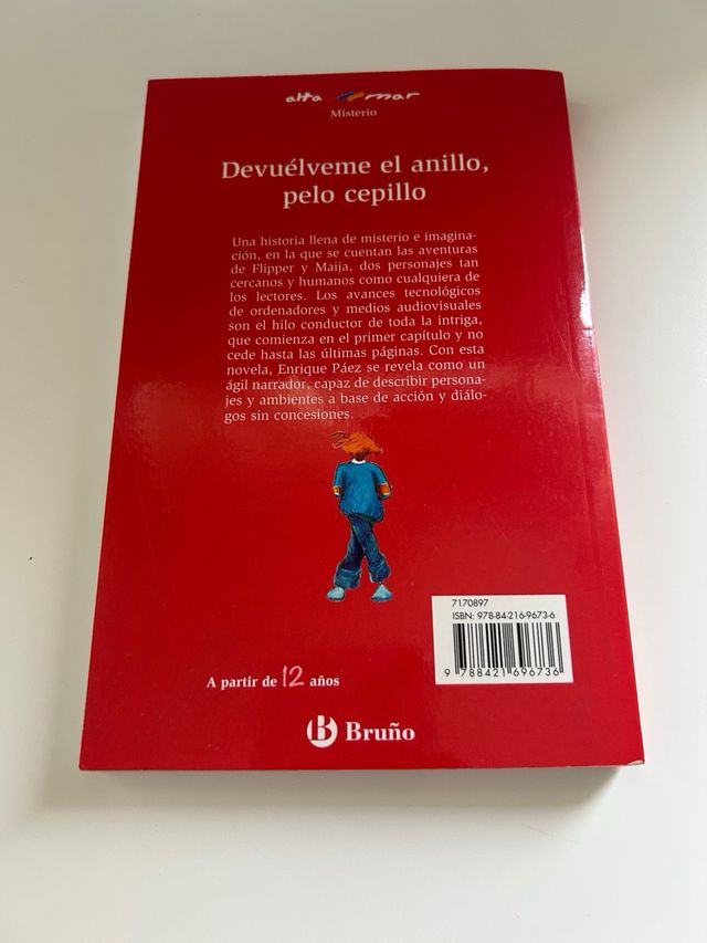 Devuélveme el anillo, pelo cepillo (Alta Mar- M...