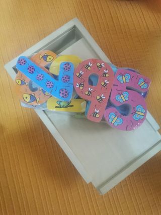 Puzzle números ELC - Madera - 55 piezas