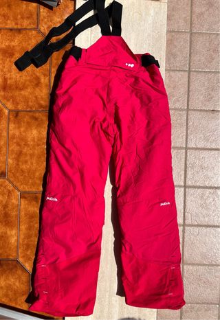 Pantaloni da Sci Wed'ze 10 anni con bretelle nere