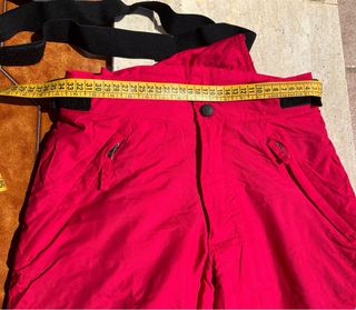 Pantaloni da Sci Wed'ze 10 anni con bretelle nere