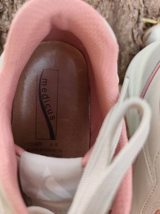 Zapatillas Skechers Beige/Rosa - 38