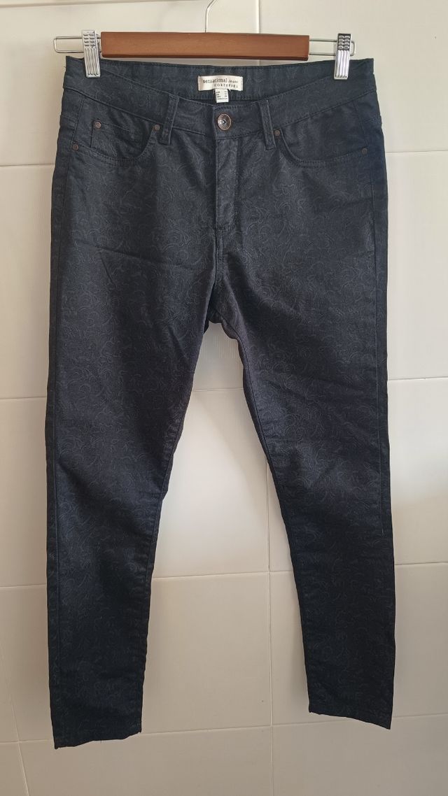 Pantalones Cortefiel negros