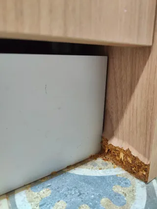 Mueble alacena con puertas