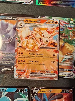 Arcanine EX - Carta Pokémon