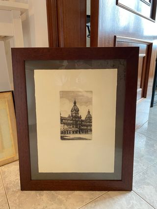 Grabado María Pita, A Coruña