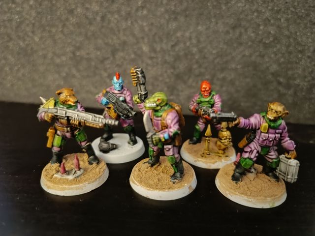 Stargrave Mercenaries - 20 miniaturas