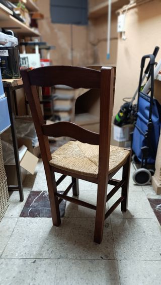 6 Sillas Madera Rústicas
