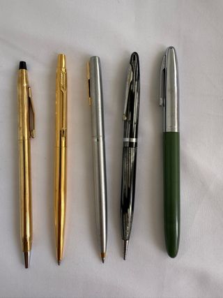 pluma bolígrafos y lapiz vintage
