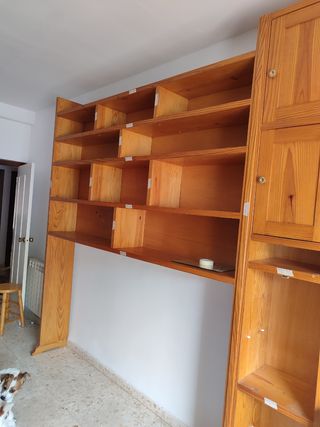 Estantería librería de abeto macizo