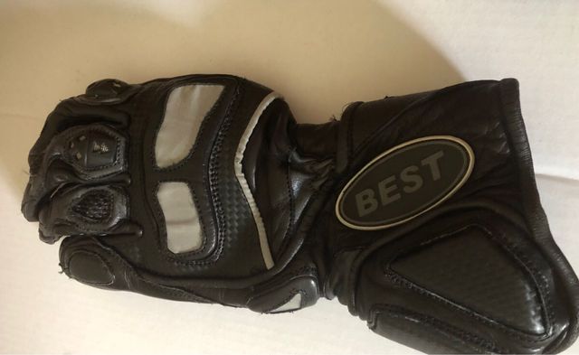 Guantes moto BEST piel