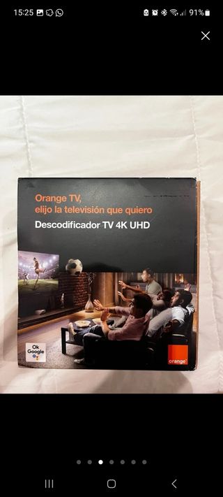 Decodificador Orange TV 4K UHD