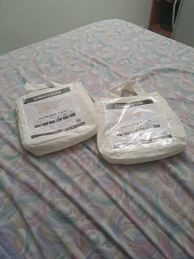 Toldos Vela 2x2x2m - 2 unid.