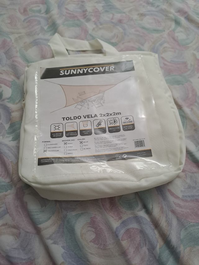 Toldos Vela 2x2x2m - 2 unid.