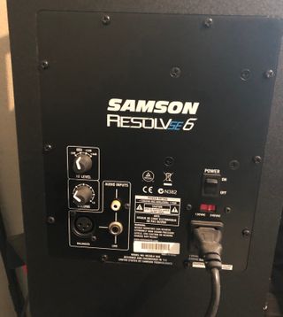 Altavoces potenciados monitores Samson Resolv SE6