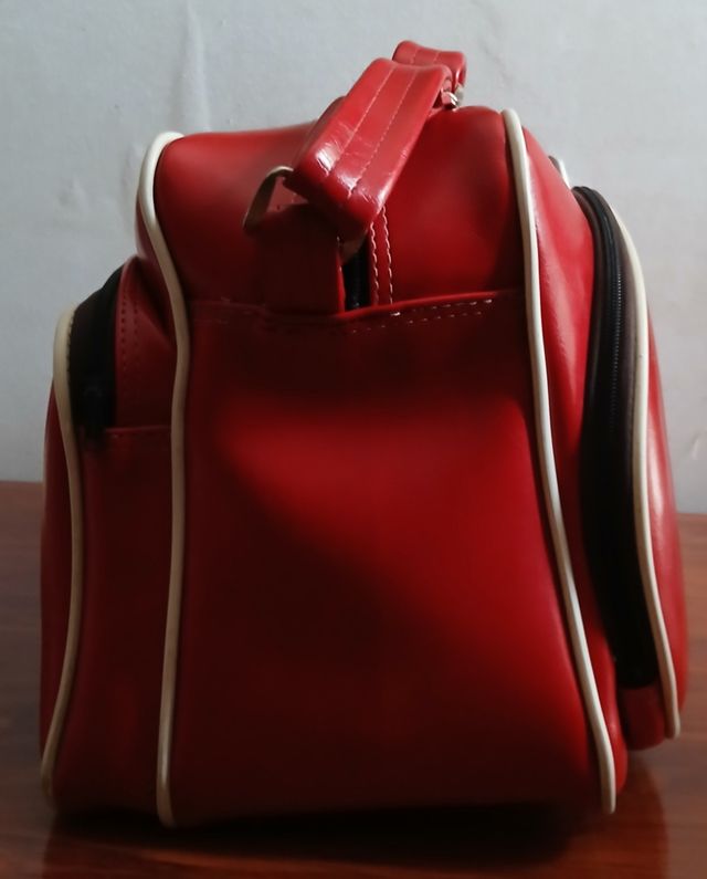 Bolso vintage tenis años 70