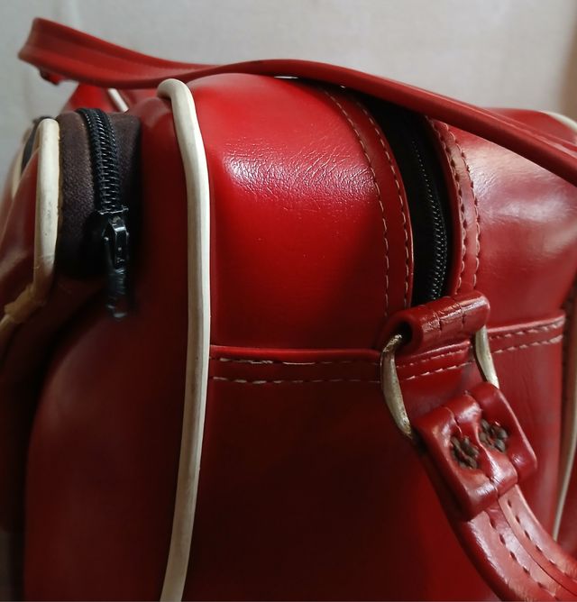 Bolso vintage tenis años 70