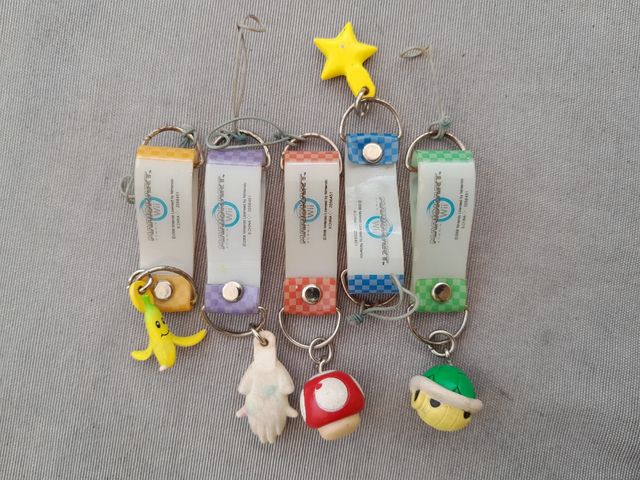 Llaveros MARIO KART - 5uds