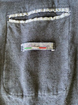 Giacca blu Asquani Made in Italy