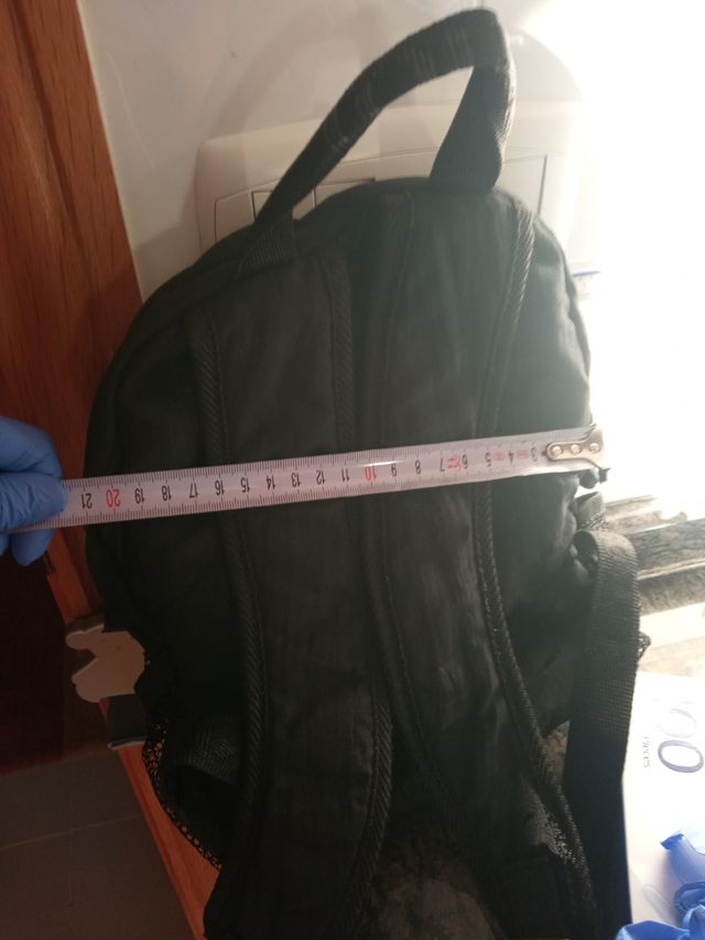 Mochila Tous negra pequeña