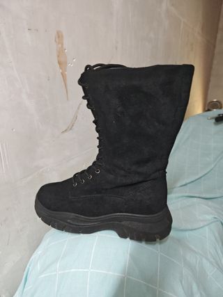 Botas negras altas