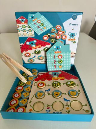 Juego Djeco Pinstou +3