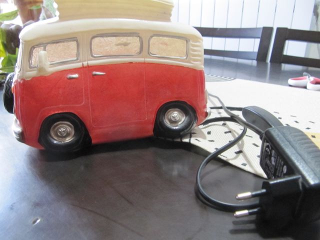 Lampara plástico VW vintage