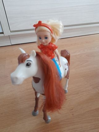 Muñeca Spirit y caballo Mattel