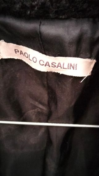 Cappotto lungo nero donna