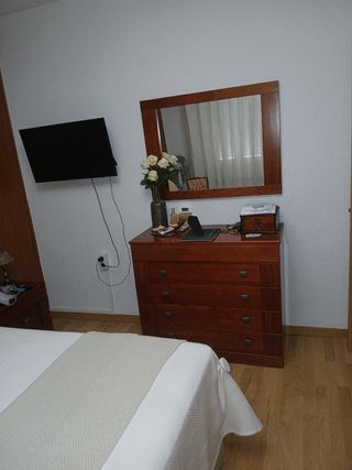 Armario madera 4 puertas + 5 cajones