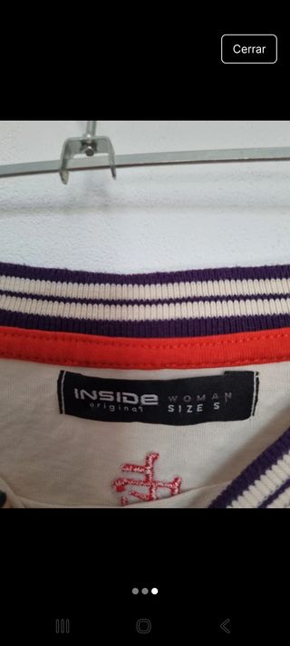 Camiseta Tigre - Manga Larga Beige estilo japonés 