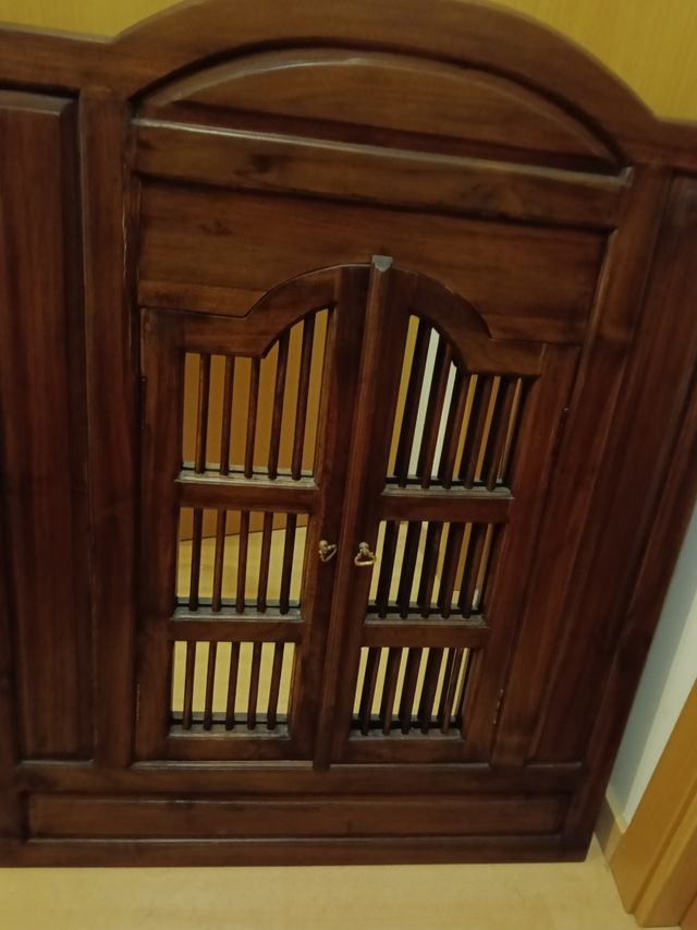 Espejo madera tallado - nuevo
