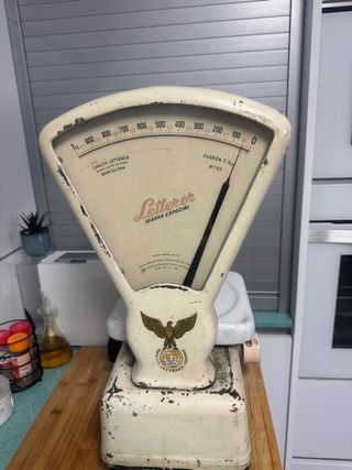 Báscula antigua Letterer 5kg