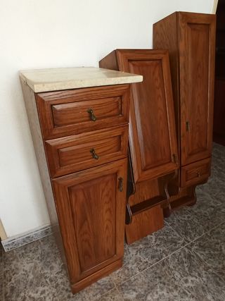 Mueble columna y estantería