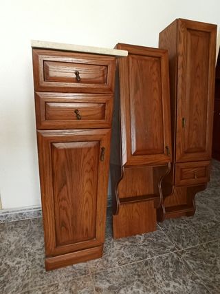 Mueble columna y estantería