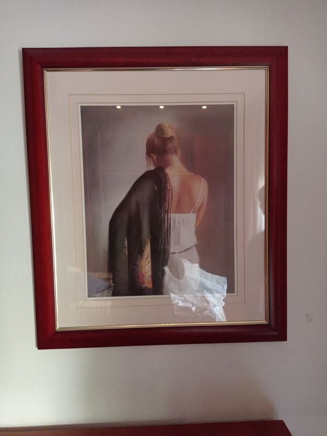 Cuadro enmarcado - Figura femenina