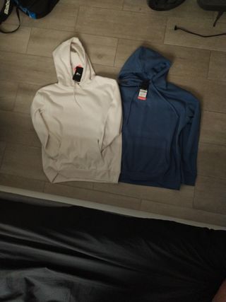 2 Sudaderas Tenth - Blanco y Azul