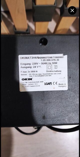 Somier Articulado Eléctrico OKIN