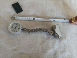 Orologio da tavolo vintage a catena snodabile