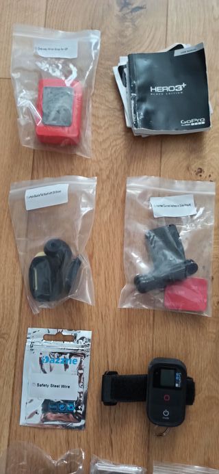 GoPro Hero3+ Cámara + accesorios