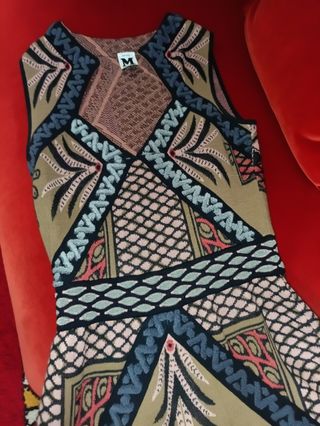 Vestito Missoni originale Safari multicolore tg 40