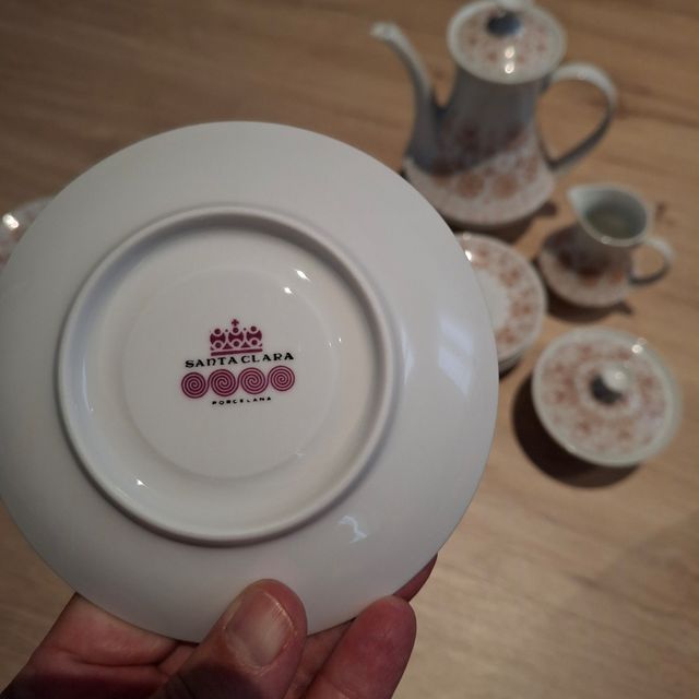 Juego café Santa Clara vintage