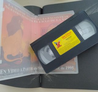 VHS Pinocho - Clásico Disney