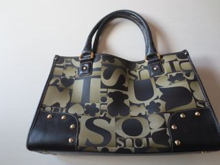 Bolso Tous - Negro y Verde Oliva