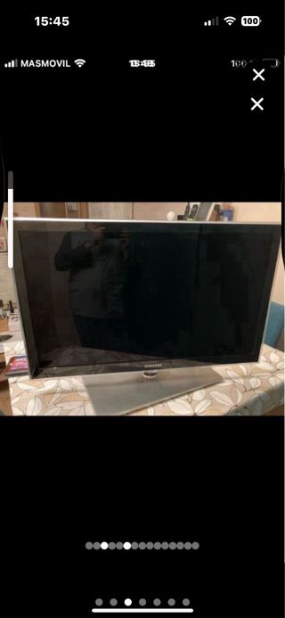 TV SAMSUNG 37" plata