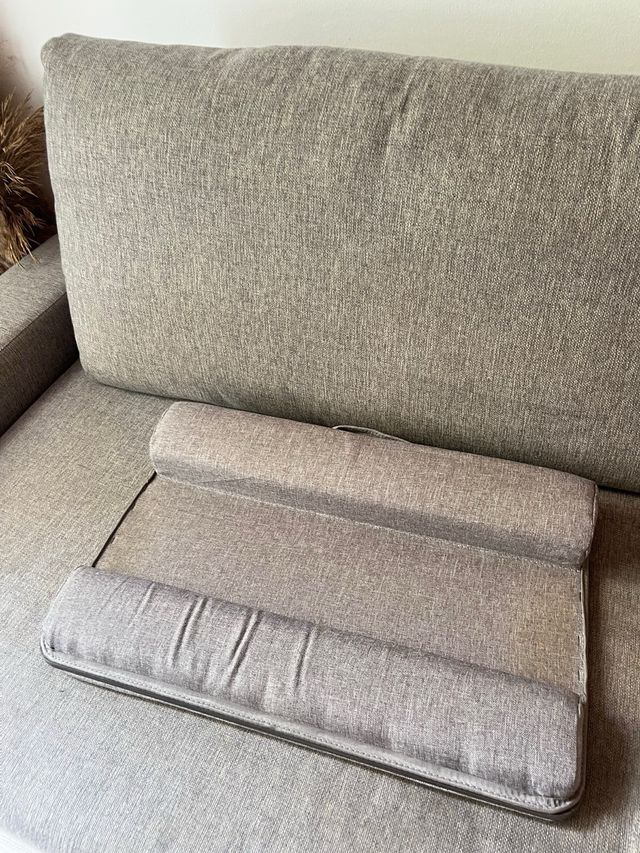 Bandeja ordenador con reposamuñecas