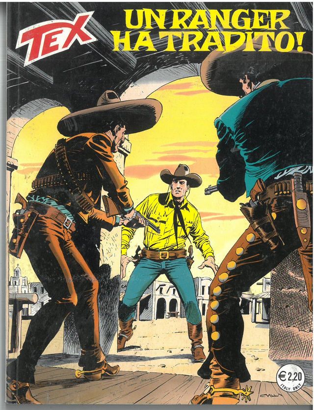 Blocco 11 fumetti TEX anno 2003