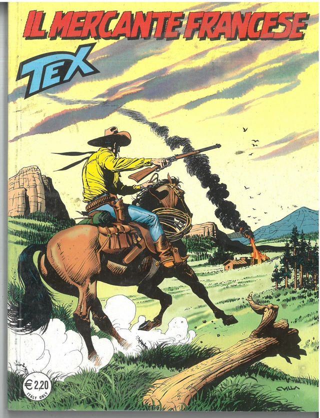 Blocco 11 fumetti TEX anno 2003